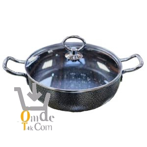 تابه دو دسته 22 گرانيت K&D